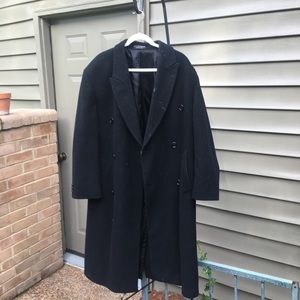 Kasper men’s cashmere long dress coat